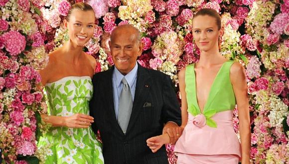 Óscar de la Renta, reconocido diseñador de modas, murió a los 82 años. (AP)