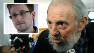 Fidel Castro: "Cuba no aceptó presión de EEUU por Edward Snowden"