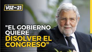 Ernesto Blume: “No seamos cándidos. El gobierno -de Pedro Castillo- quiere disolver el Congreso”