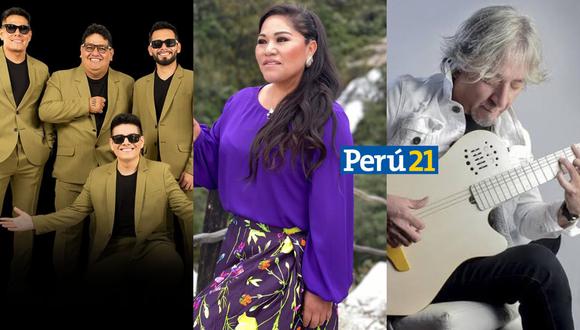 Grandes exponentes de la música brindarán una serenata a las madres peruanas. (Foto: Cortesía)