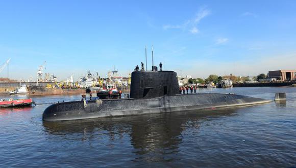 El ministro de Defensa, Oscar Aguad, aseguró que le sorprende que dicha señal, relacionada al submarino, no haya sido notada antes. (Foto: EFE)