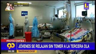 Coronavirus en Perú: Jóvenes se relajan sin temor a la tercera ola