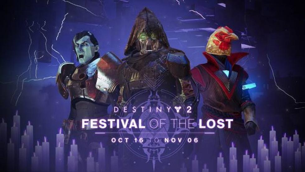 'El Festival of the Lost' ha dado inicio en Destiny 2.