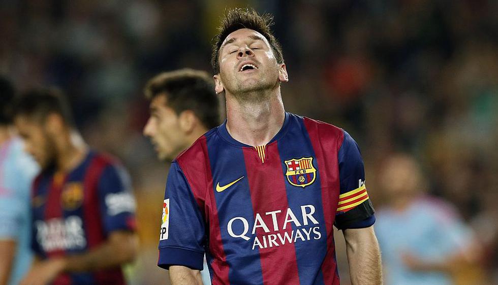 Barcelona cayó ante Celta de Vigo y perdió la punta de la Liga española. (Reuters)