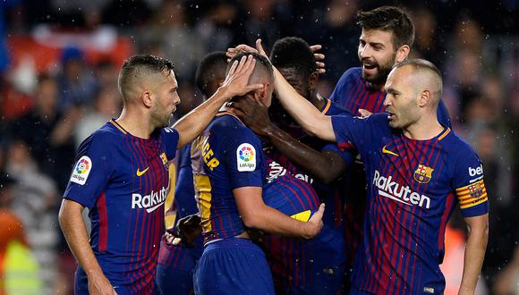 Barcelona vs. Sevilla EN VIVO ONLINE POR ESPN EN DIRECTO se enfrentan por la Liga Española. (AFP)