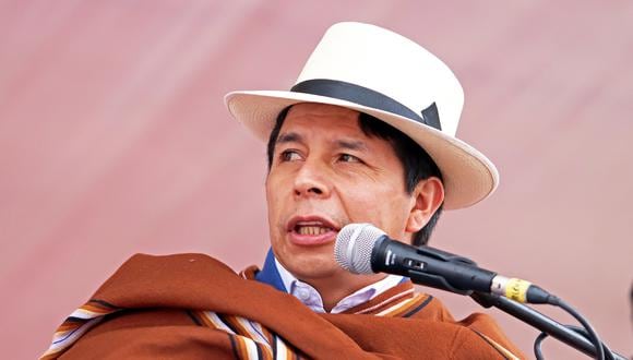 A la defensiva. Desde Junín, Castillo se respalda en votantes y acusó a sus opositores de corrupción. (Foto: Presidencia del Perú)