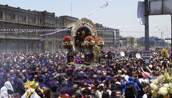 Se implementó plan de desvíos en el centro de Lima por la procesión. (USI)