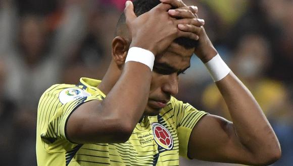 William Tesillo falló penal con Colombia en la Copa América y ahora recibe amenazas. (Foto: AFP)