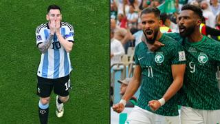 Qatar 2022: Selección de Argentina se estrella en su debut ante Arabia Saudita