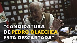 García Belaúnde:“Candidatura de Olaechea está descartada”