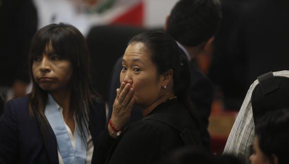 Keiko Fujimori, quien desde el 31 de octubre del 2018 cumple la orden de prisión preventiva por 36 meses en su contra, solicitó, a través de un recurso de casación, que la Corte Suprema anule dicha medida. (Foto: GEC)