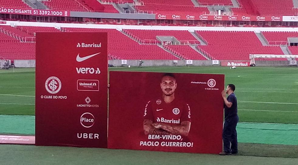Paolo Guerrero y su presentación en Inter de Porto Alegre va tomando forma. (Foto: @RevistaColorada)