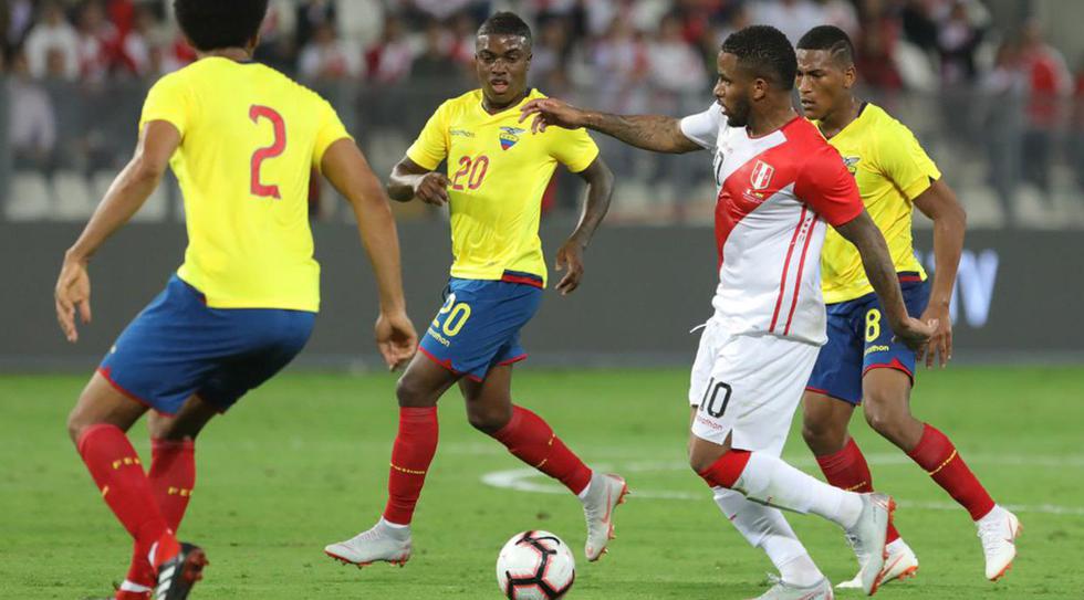 Perú vs. Ecuador jugaron un disputados encuentro en Lima. (Twitter Selección Peruana)