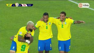 Perú vs. Brasil: Alex Sandro sorprendió temprano con el 1-0 de la ‘Canarinha’ [VIDEO]