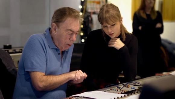 Taylor Swift y Andrew Lloyd Webber componen canción para al banda sonora de “Cats”. (Foto: Captura de video)