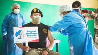 Huánuco: 654 miembros del Ejército recibieron primera dosis de la vacuna contra el COVID-19