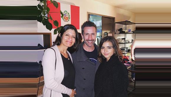 Marco Zunino se encontró con Isabela Moner, protagonista de “Dora la exploradora”, en Los Ángeles. (Foto: @marcozunino)