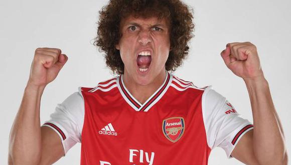 David Luiz lucirá el dorsal 23 con la camiseta del Arsenal inglés. (Foto: Arsenal)