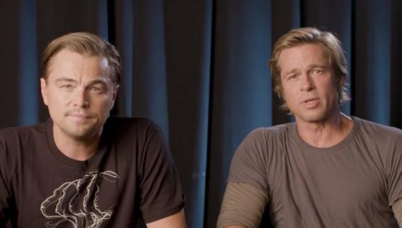 El vídeo de DiCaprio y Pitt, forma parte de una notable movilización de estrellas de Hollywood antes de los comicios de este martes. (Foto: captura de YouTube)