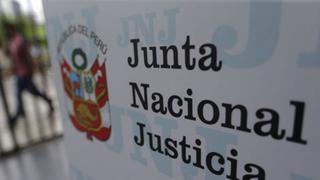 Postulantes a Junta Nacional de Justicia deben presentar sus documentos hasta este lunes 21
