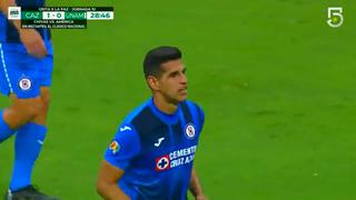 Gol de Luis Abram: defensa peruano anotó el 1-0 del Cruz Azul vs. Pumas [VIDEO]