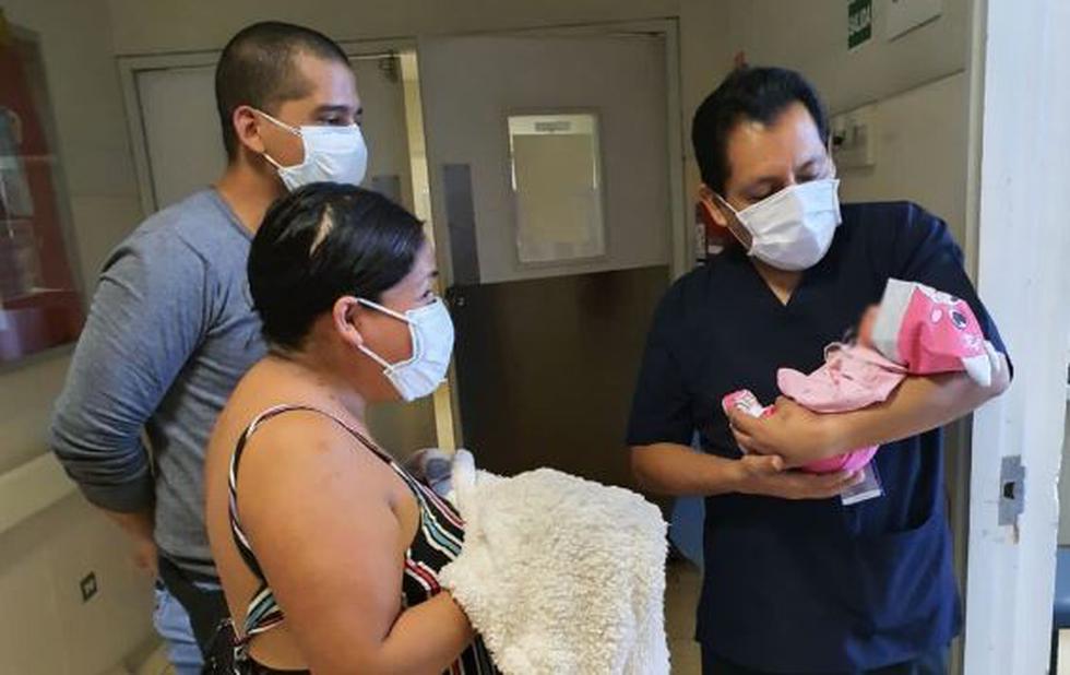 Médicos de EsSalud, del Hospital Luis Negreiros y Luis Sabogal, intervinieron a la nena y lograron su recuperación. (Difusión)