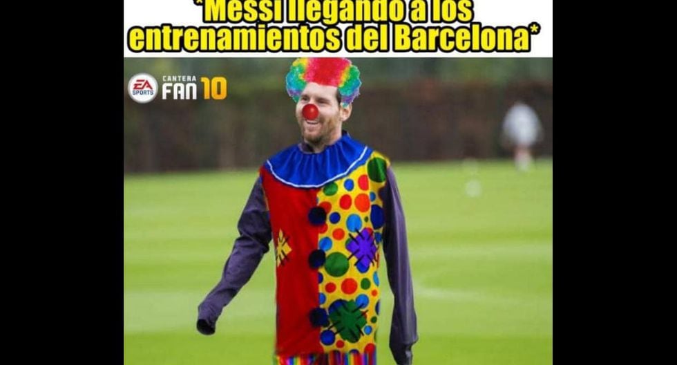 Lionel Messi se queda en Barcelona: los divertidos memes tras la decisión del argentino. (Foto: Facebook)