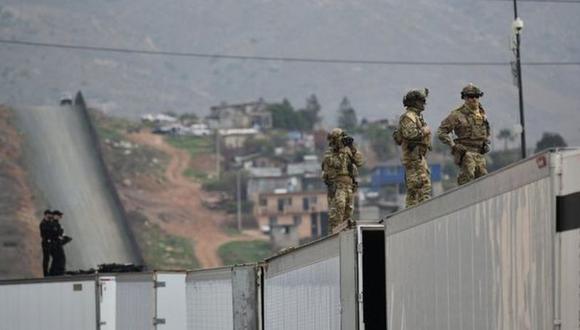 EE.UU. desplegará más de 5 mil soldados en su frontera con México. | Foto: AFP