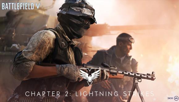 'Lightning Strikes', la segunda expansión de Battlefield V, llegará cargada de contenidos gratuitos.