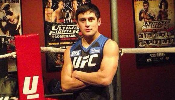 Diego ‘Pitbull’ Rivas, el primer chileno en UFC. (Instagram @diegookinawa)