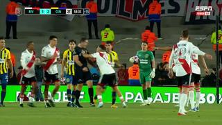 Juan Fernando Quintero, estrella de River Plate, empujó al árbitro y fue expulsado [VIDEO]