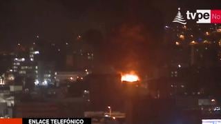 Centro de Lima: Se registra incendio en galería de Mesa Redonda 