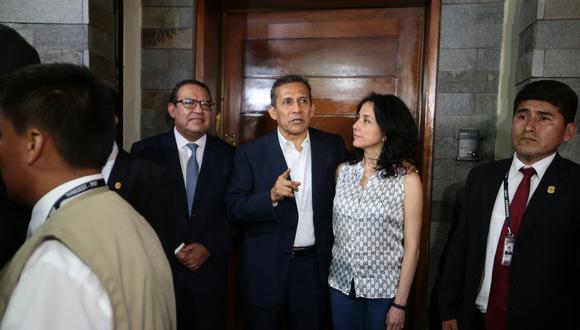 El fiscal Germán Juárez presentó esta mañana la acusación contra el expresidente Ollanta Humala y su esposa Nadine Heredia. (GEC)