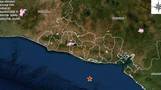 Sismo de magnitud 5.4 se registró en El Salvador
