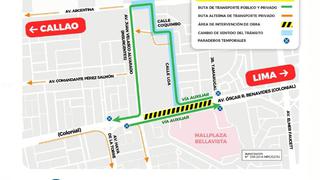 Ejecutarán plan de desvíos por obras de Línea 2 del Metro de Lima a partir del 26 de mayo