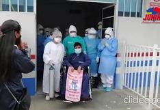 Junín: con huayno reciben a paciente que superó el COVID-19 tras estar 30 días en UCI [VIDEO]