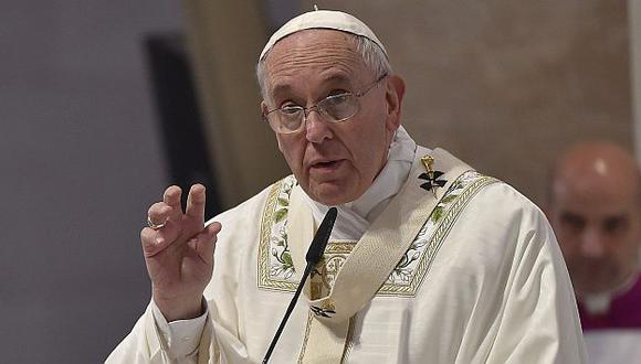 Aseguran que el Papa Francisco no quiso justificar la violencia. (EFE)