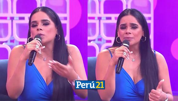 Giuliana llora EN VIVO en 'Mande quien mande'. (Imagen: América TV)