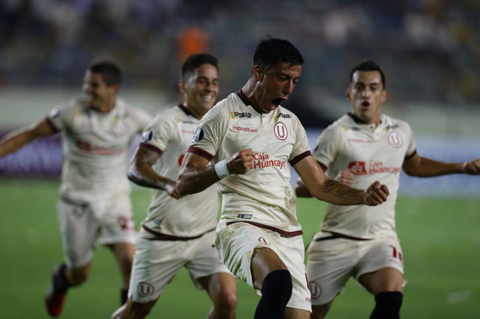 Universitario pasó a la segunda fase de la Copa Libertadores tras ganar 1-0 a Carabobo. (Andrés Paredes)