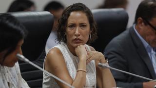 Paloma Noceda no renunciará a la bancada de Acción Popular