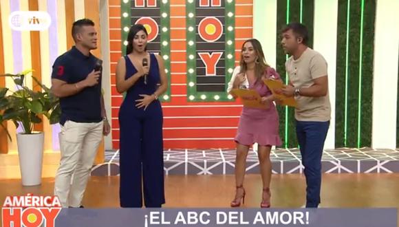 Pamela Franco y Christian Domínguez se pronunciaron sobre embarazo. (Foto: Captura América Hoy)