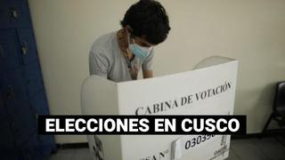 Esta es la situación en los centros de votación del Cusco