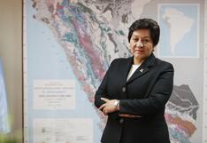 Susana Vilca juró como titular del Ministerio de Energía y Minas
