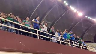 Youtube: Hinchas de Palestino protestaron contra Sebastián Piñera en pleno partido ante Cusco FC [VIDEO]