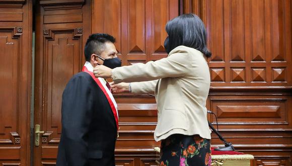 Héctor Arias asumió el cargo de congresista en reemplazo de Edgar Alarcón. (Foto: Congreso)