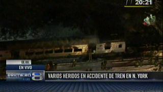 Estados Unidos: Choque entre tren y camioneta dejó al menos 6 muertos