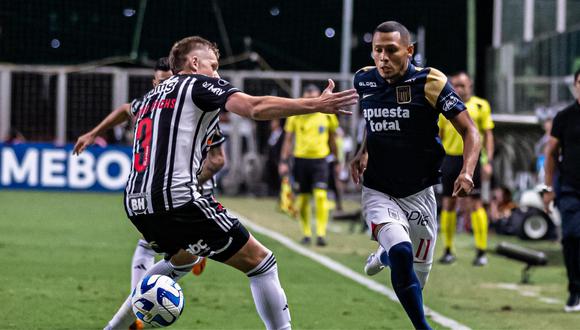 Alianza Lima cayó ante Atlético Mineiro
