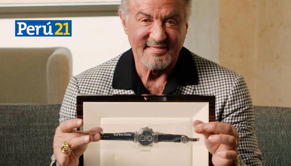Sylvester Stallon  subastará las joyas más queridas de su colección de relojes. (Foto: DIfusión).