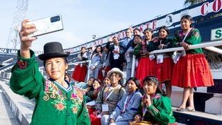 Alianza Lima recibió a futbolistas provenientes de pueblos originarios