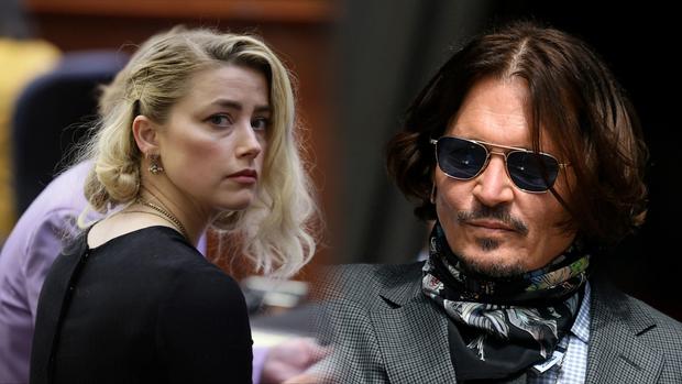 Johnny Depp: what should Amber Heard have sold to pay compensation to the actor.  |  Composition: AFP